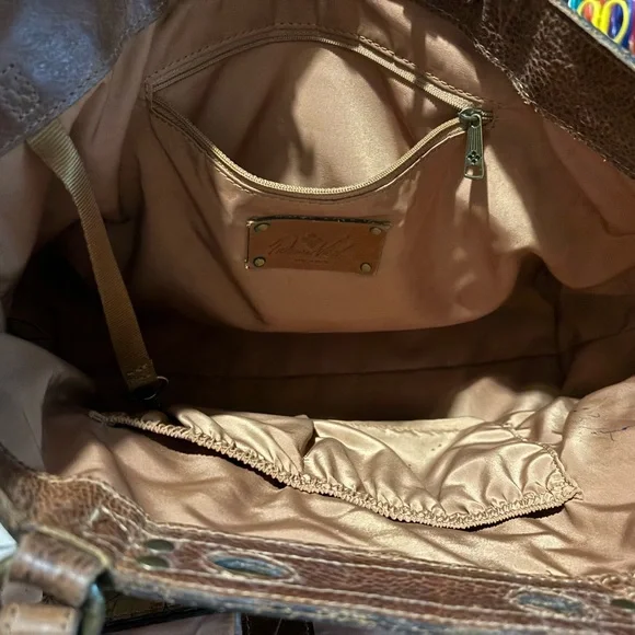 Patarcia Nash leather purse and matching wallet and make up bag - Picture 2 of 3